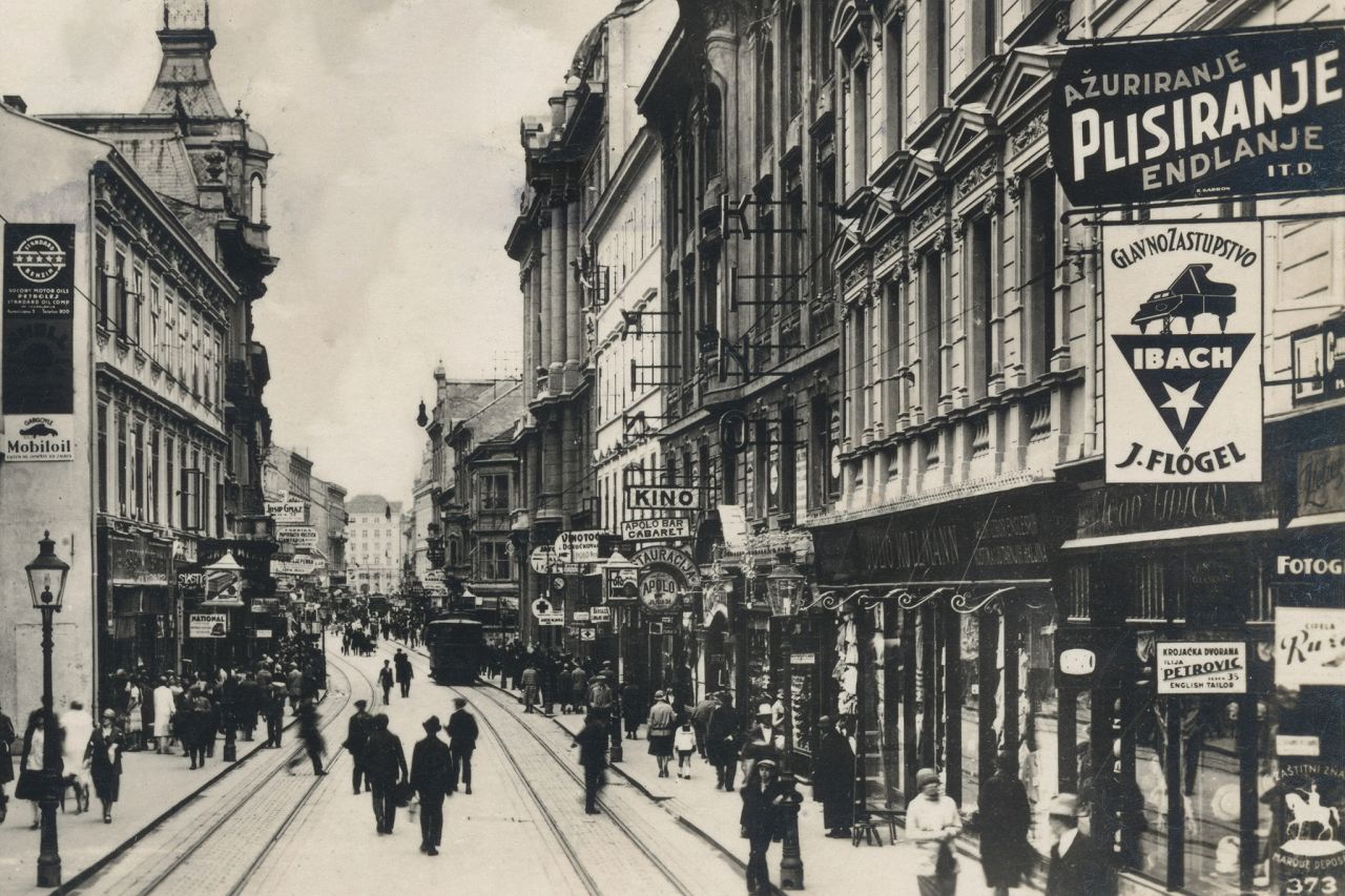 Ilica oko 1930. godine A